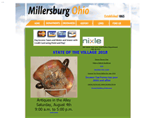 Tablet Screenshot of millersburgohio.com